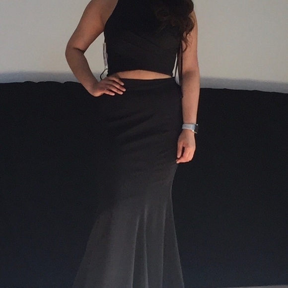 ❗️BLACK PROM DRESS ❗️NEW GONE - Picture 2 of 4